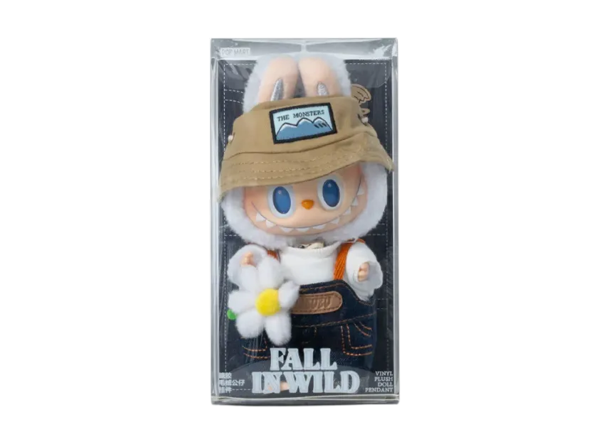 Pop Mart Labubu The Monsters Fall In Wild Vinyl Plush Pendant