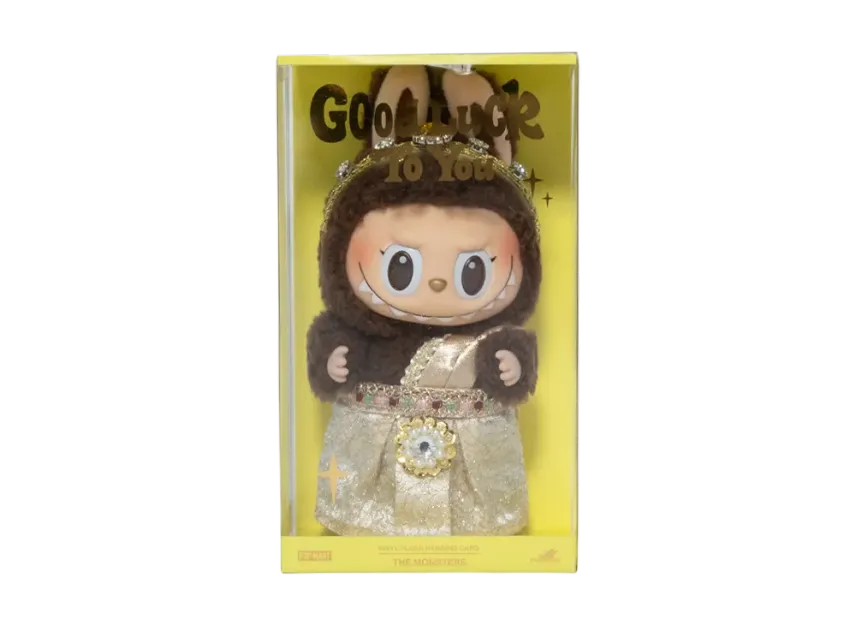 Pop Mart Labubu The Monsters Good Luck to You Vinyl Plush Hanging Card Vinyl Plush