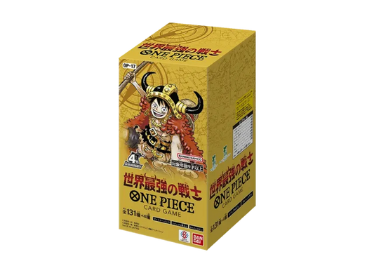 ONE PIECE Card Game Booster Pack - OP-17 THE WORLD’S STRONGEST WARRIORS