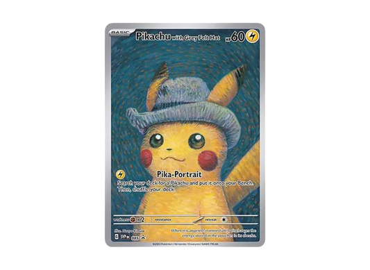 POKEMON CARD PTCG JP - Pikachu with Grey Felt Hat: PROMO [SVP EN 085]