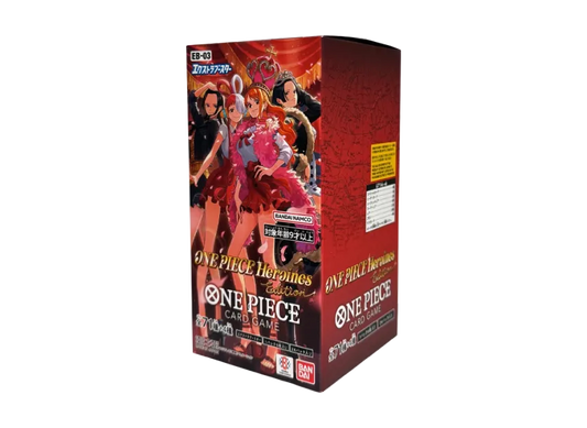 ONE PIECE Card Game Booster Pack - EB-03	HEROINES EDITION