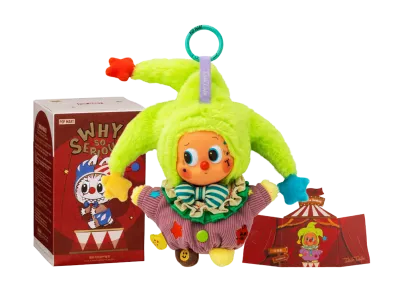 Pop Mart WHY SO SERIOUS Series Vinyl Plush Pendant Unsealed Case (8 Blind Boxes)