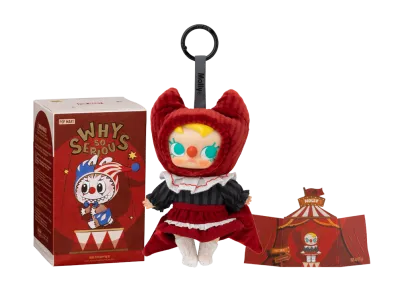 Pop Mart WHY SO SERIOUS Series Vinyl Plush Pendant Unsealed Case (8 Blind Boxes)