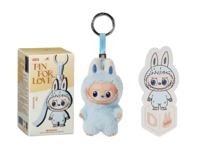 Pop Mart Labubu The Monsters Pin for Love Series Vinyl Plush Pendant (A-M) & (N-Z) Unsealed Cases Set (28 Blind Box)