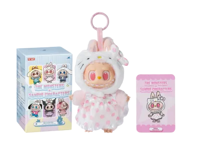 Pop Mart The Monsters Labubu x Hello Kitty and Friends/Sanrio Characters Series Sealed Case (6 Blind Box)