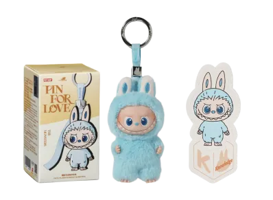 Pop Mart Labubu The Monsters Pin for Love Series Vinyl Plush Pendant (A-M) & (N-Z) Unsealed Cases Set (28 Blind Box)