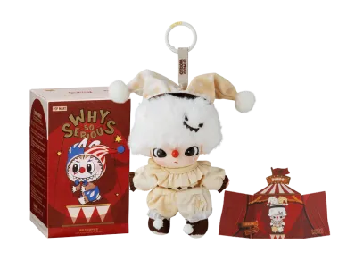 Pop Mart WHY SO SERIOUS Series Vinyl Plush Pendant Unsealed Case (8 Blind Boxes)