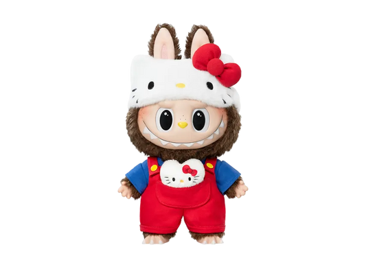 Pop Mart The Monsters Labubu x Hello Kitty Vinyl Plush Doll
