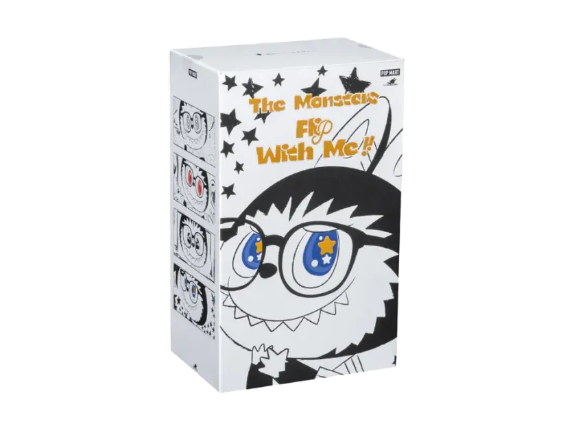 Pop Mart Labubu The Monsters Flip With Me Vinyl Plush Doll