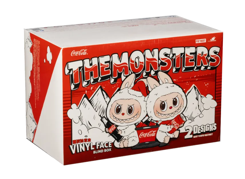 Pop Mart Labubu The Monsters Coca Cola Series Vinyl Face Sealed Case (6 Blind Box)