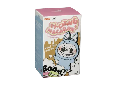 Pop Mart Labubu The Monsters Exciting Macaron Vinyl Face Sealed Case (6 Blind Boxes)