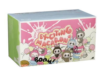 Pop Mart Labubu The Monsters Exciting Macaron Vinyl Face Sealed Case (6 Blind Boxes)