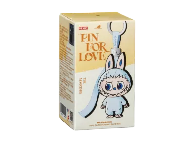 Pop Mart Labubu The Monsters Pin for Love Series Vinyl Plush Pendant (A-M) & (N-Z) Unsealed Cases Set (28 Blind Box)