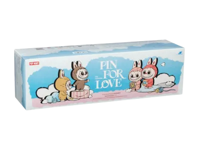 Pop Mart Labubu The Monsters Pin for Love Series Vinyl Plush Pendant (A-M) & (N-Z) Unsealed Cases Set (28 Blind Box)