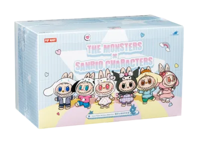 Pop Mart The Monsters Labubu x Hello Kitty and Friends/Sanrio Characters Series Sealed Case (6 Blind Box)