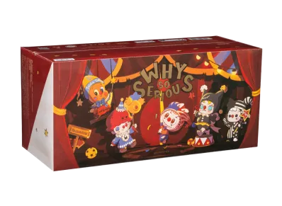 Pop Mart WHY SO SERIOUS Series Vinyl Plush Pendant Unsealed Case (8 Blind Boxes)
