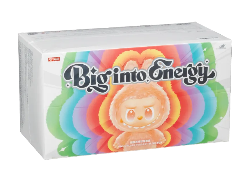 Pop Mart Labubu The Monsters Big into Energy Series Vinyl Plush Pendant Sealed Case (6 Blind Box)