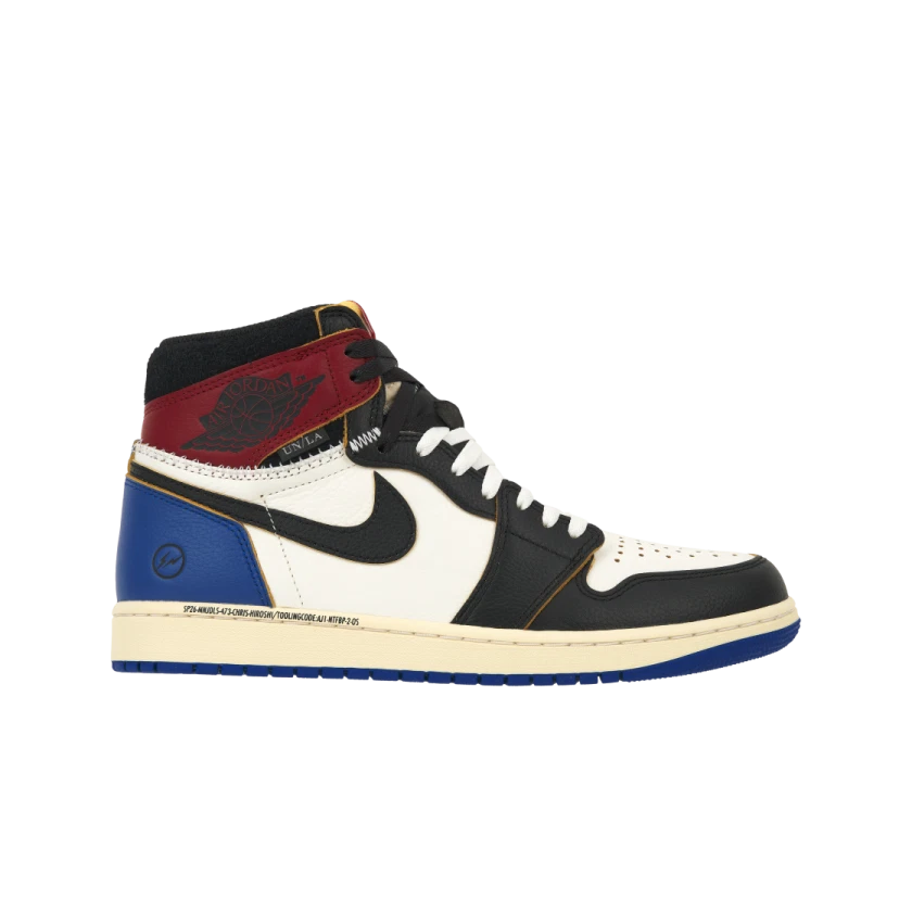 Air Jordan 1 Retro High OG SPFragment x Union LA Varsity Red Sport Royal - IO7847-002
