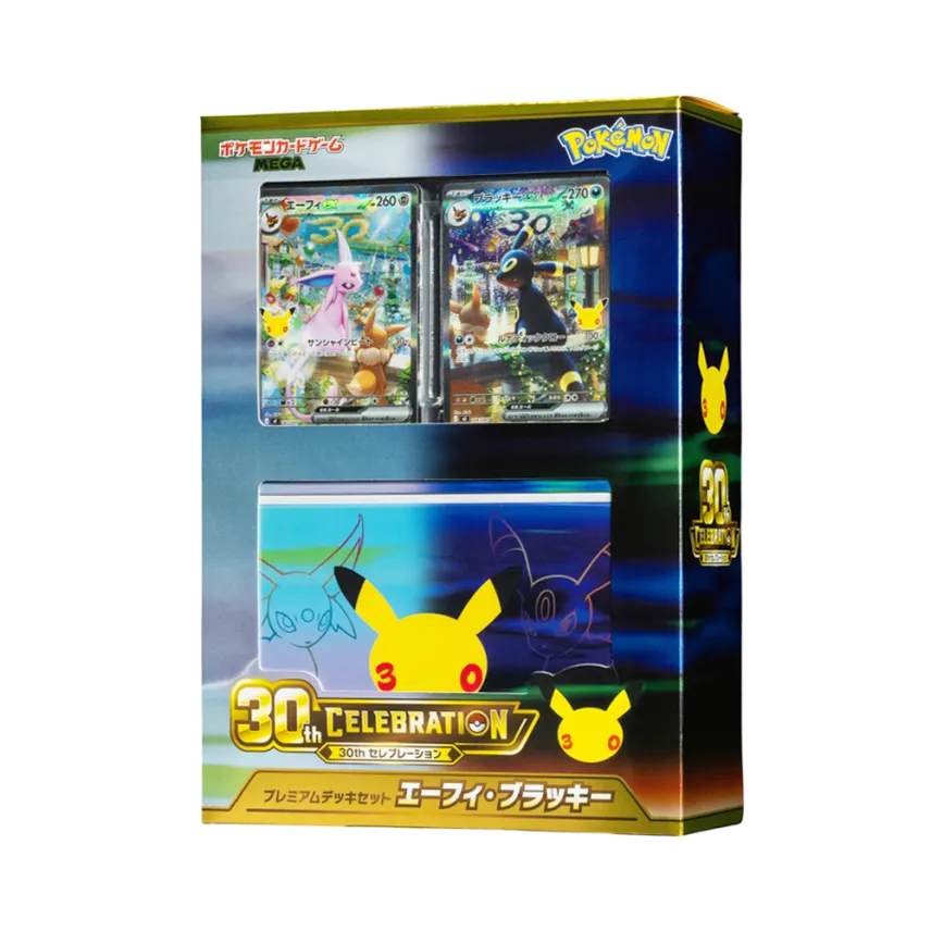 Pokemon Card JP "30th CELEBRATION Premium Deck Set Espeon,Umbreon"