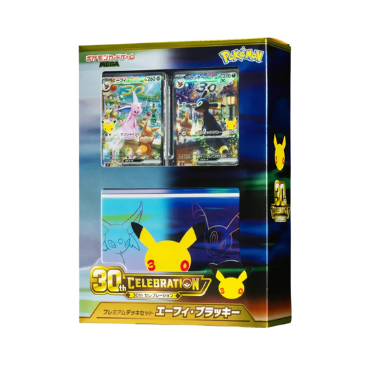 Pokemon Card JP "30th CELEBRATION Premium Deck Set Espeon,Umbreon"