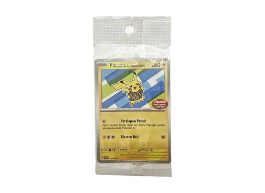 POKEMON CARD PTCG JP - Pikachu Berkemeja Batik (Staryu Pattern) P [SV-P 155]